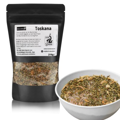 Eversmoke Räucherlake gebrauchsfertig Toskana - 200g