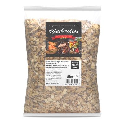 Eversmoke Premium Räucherchips 10,0-20,0mm 5kg