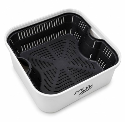 JVS Maden- & Pelletbox Flach - 17,5x17,5x7cm - 1 Stück