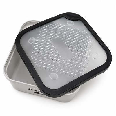 JVS Maden- & Pelletbox Flach - 17,5x17,5x7cm - 1 Stück
