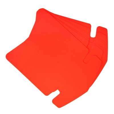 Leuchtpfeile 40cmx30cm, 25Stück, neonrot