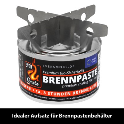 Eversmoke Spiritusbrenner/Kreuzständer inkl. Karabiner Für Brennpasten