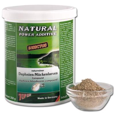 Top Secret Naturreine Pulverkonzentrate IDM, Insect. Daphien-Mückenlarven - 250g