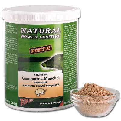 Top Secret Naturreine Pulverkonzentrate IGM, Insect. Gamma.-Muschel - 250g