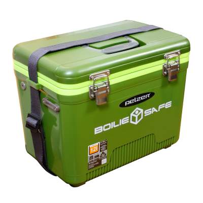 Pelzer Boilie Safe 12L 30x18x21cm - grün - 2,5kg - 12Liter