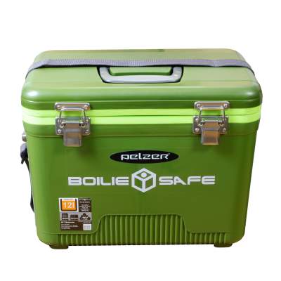 Pelzer Boilie Safe 12L 30x18x21cm - grün - 2,5kg - 12Liter