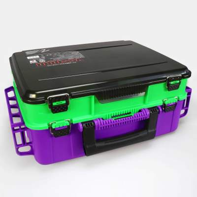 Meiho Versus VS 3080 Box purple clear lid 48x35,6x18,6cm - 1Stück