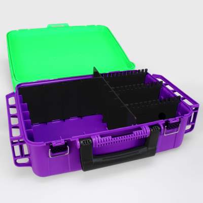 Meiho Versus VS 3080 Box purple clear lid, 48x35,6x18,6cm - 1Stück