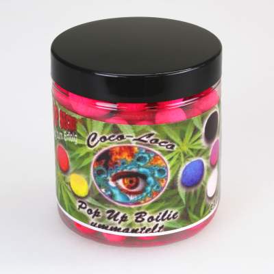 Top Secret Cannabis Edition Coco-Loco Fluo Pop-Ups, Fenugrec 10,16, 20mm gemischt pink 100g