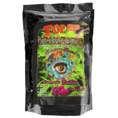 Top Secret Cannabis Edition Coco-Loco 16mm 1Kg Fenugrec, Boilies ummantelt - pink