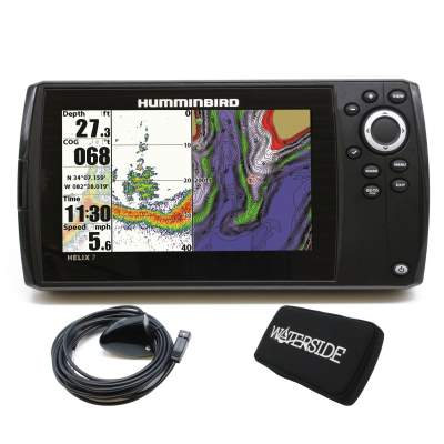 Humminbird Helix 7 Chirp DS GPS G3, Echolot Fishfinder Dual Spectrum Kartenplotter