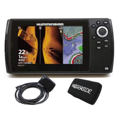 Humminbird Helix 7 Chirp Mega SI GPS G3N Ethernet Echolot Fishfinder Side Imaging Netzwerk Kartierung