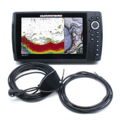Humminbird Helix 9 Chirp GPS G3N Echolot Fishfinder mit Geber Dual Spectrum Netzwerk Bluetooth Kartenplotter