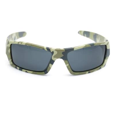 Roy Fishers Polarisationsbrille Camou Flash II mit Case H20 und Reinigungstuch,