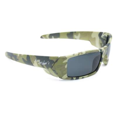 Roy Fishers Polarisationsbrille Camou Flash II mit Case H20 und Reinigungstuch