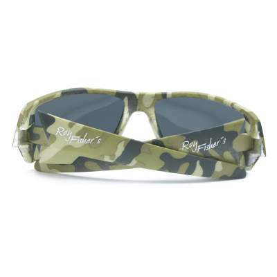 Roy Fishers Polarisationsbrille Camou Flash II mit Case H20 und Reinigungstuch