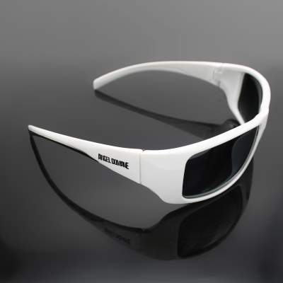 Angel Domäne Polarisationsbrille White Blizzard mit Case 16163 und Reinigungstuch,