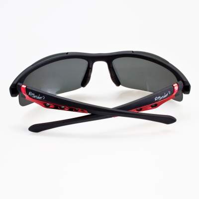 Roy Fishers Polarisationsbrille schwarz/rot