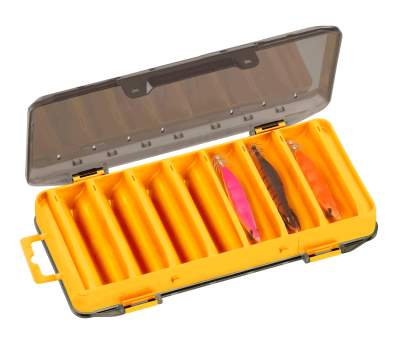 Senshu Doppelseitige Kunstköderbox Smoke-Yellow - 27,6 x 18,5 x 4,8cm