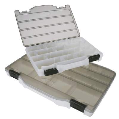 Senshu Slim line Box Transparent-Grau - 20,6 x 14,7 x 2,7cm