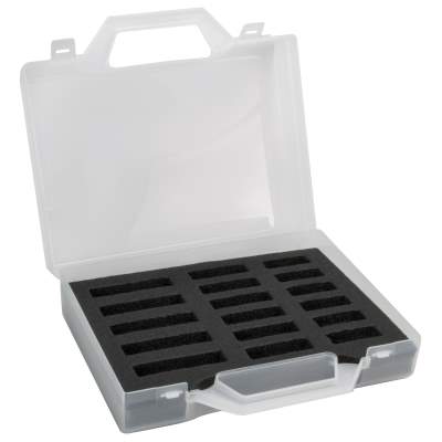 Troutlook Smart Rig Case Vorfachdose für 17 Aufwickler - transparent - 24,0 x 18,0 x 7,5cm