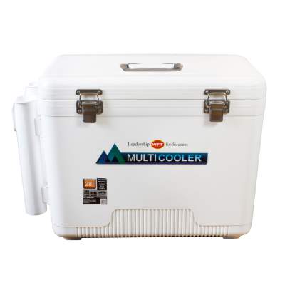 WFT Multicooler 28L weiß mit 2 Rutenhaltern 49x32x37cm - weiß