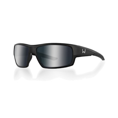 Westin W6 Sport 10 Matte Black - LB Brown LM Silver Flash AR Blue Polarisationsbrille