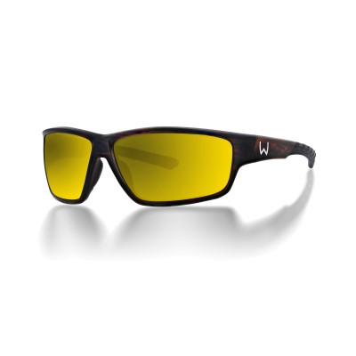 Westin W6 Sport 20 Matte Brown Stripe - LB Brown LM Yellow AR Green Polarisationsbrille