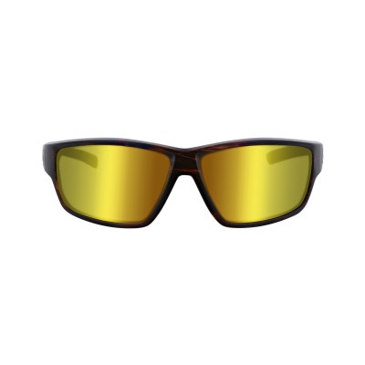 Westin W6 Sport 20 Matte Brown Stripe - LB Brown LM Yellow AR Green Polarisationsbrille