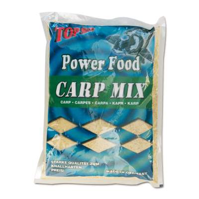 Top Secret Power Food Grundfutter Carp (Karpfen) Mix 1Kg, Carp Mix - 1kg