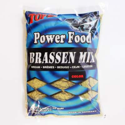 Top Secret Power Food Grundfutter Color Brassen Mix 1Kg Feeder Futter