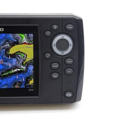 Humminbird HELIX 5 SONAR Portable mit Spiegelheckgeber und Tasche