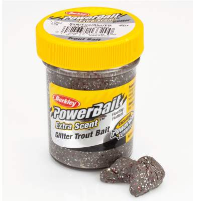 Berkley Powerbait Glitter Smoke N Fire Silver, Smoke N Fire Silver - 50g