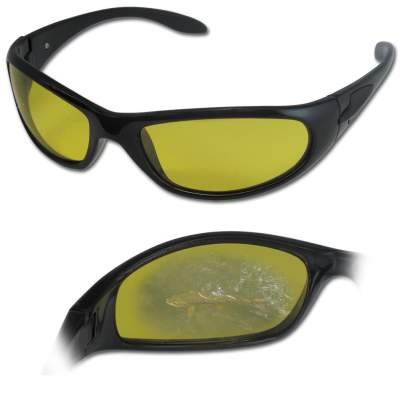 X-Version Fly Polarisationsbrille Trout, inkl. Etui + Brillenband GE, - gelb - 1Stück