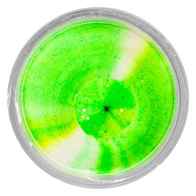 Berkley Powerbait Troutbait Double Glitter Twist Green/ Wlemon/ Yel., Green/ Wlemon/ Yel. - 50g