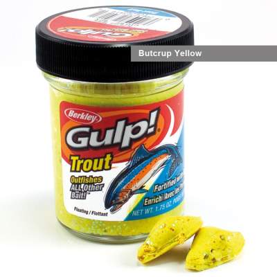 Berkley Gulp Trout Bait BY, - Butcrup Yellow - 50g