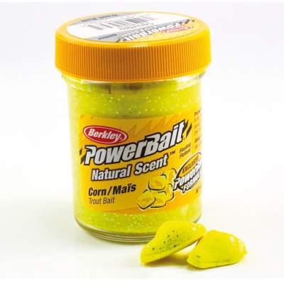 Berkley Powerbait Natural Scent Trout Bait Glitter Cheese Glitter, 50g