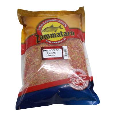 Zammataro Futterzusatz Sinking Crumb Multicolor 1000g - Sinkende grobe Farbpartikel