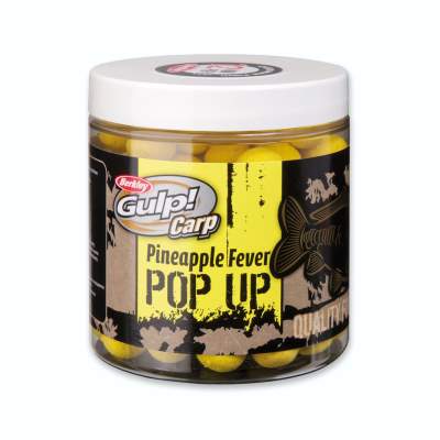 Berkley Gulp Carp Pop Up Pineapple Fever Boilie 16mm 100g, Pineapple Fever - 16mm - 100g