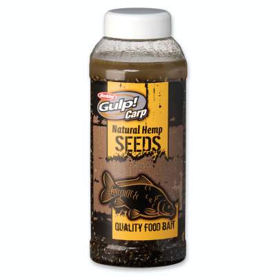 Berkley Gulp Carp Ready Seeds Natural Hemp 1,8L, - Natural Hemp - 1,8L