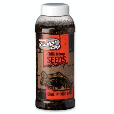 Berkley Gulp Carp Ready Seeds Chili Hemp 1,8L, - Chili Hemp - 1,8L