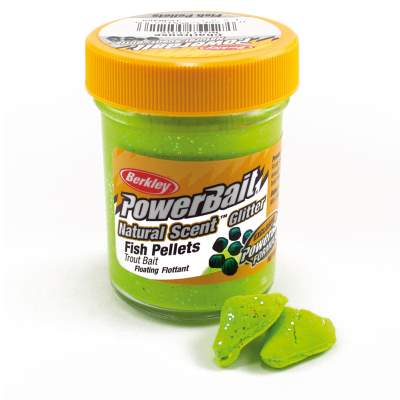 Berkley Powerbait Dough Natural Scent Fish Pellet Chartreuse, chartreuse - 50g