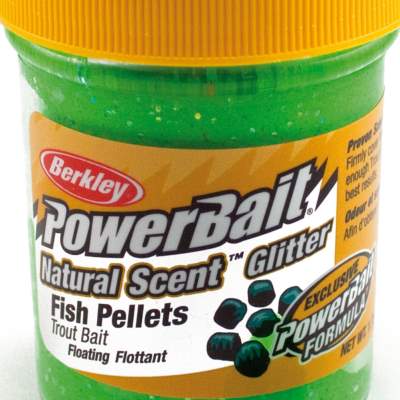 Berkley Powerbait Dough Natural Scent Fish Pellet Spring Green, spring green - 50g