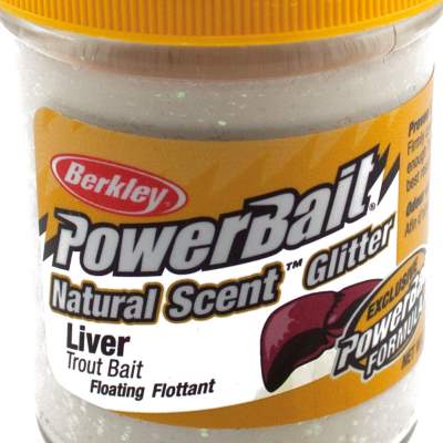 Berkley Powerbait Dough Natural Scent Liver White white - 50g