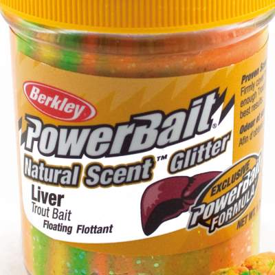 Berkley Powerbait Dough Natural Scent Liver Rainbow, rainbow - 50g