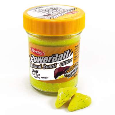 Berkley Powerbait Dough Natural Scent Liver Sunshine Yellow, sunshine yellow - 50g