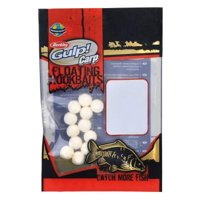 Berkley Gulp! Floating Hookbaits Mini Boilies white, white - 10Stück