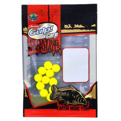 Berkley Gulp! Floating Hookbaits Mini Boilie yellow, - yellow - 10Stück