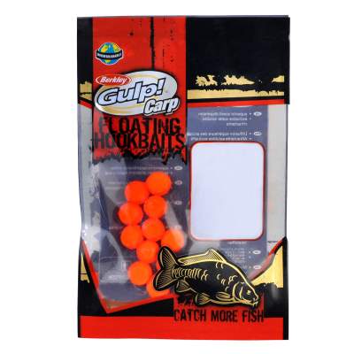 Berkley Gulp! Floating Hookbaits Mini Boilie orange orange - 10Stück