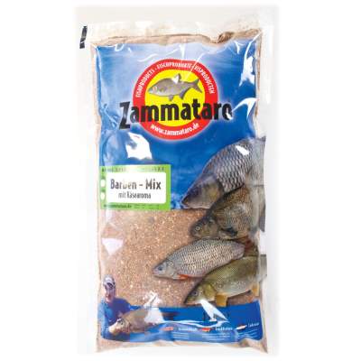 Zammataro Fertigfutter Barben Mix 1kg, Barben Mix mit Käsearoma - 1kg